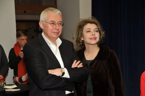 Божена Рынска и Игорь Малашенко в 2015 году