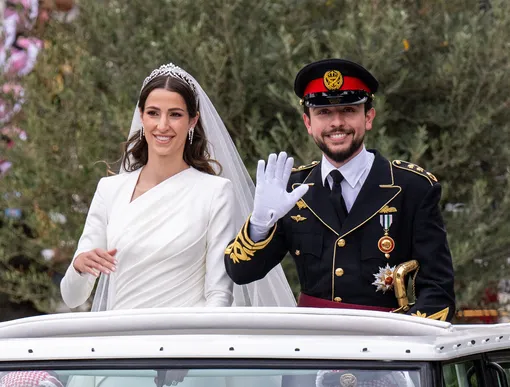 свадьба принца Иордании платье невесты
