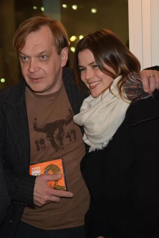 Михаил Горевой с женой Олесей