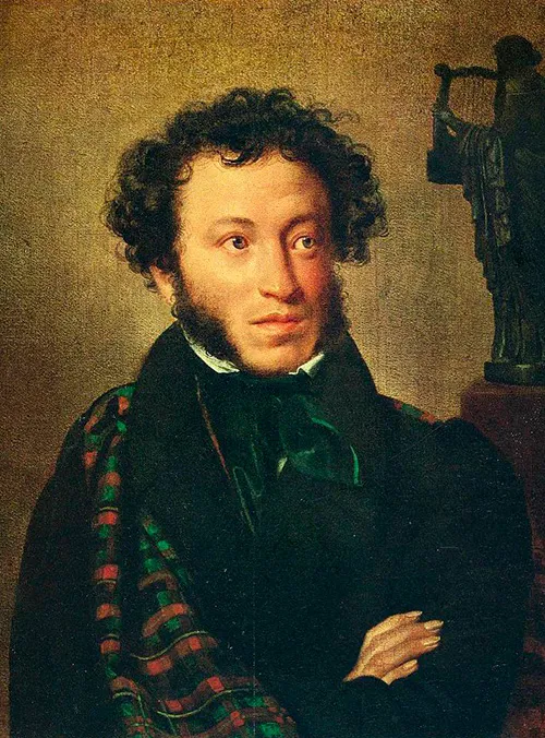 Александр Пушкин, портрет работы О. А. Кипренского