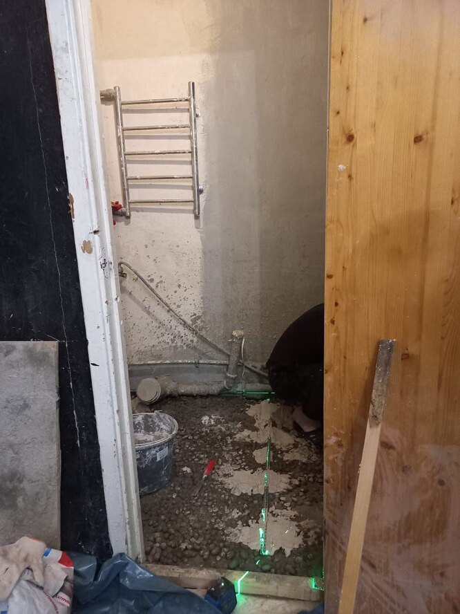 Pokládání majáků na podlahu