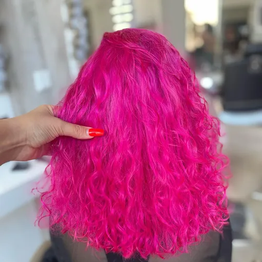 Цвет Барби волосы фото