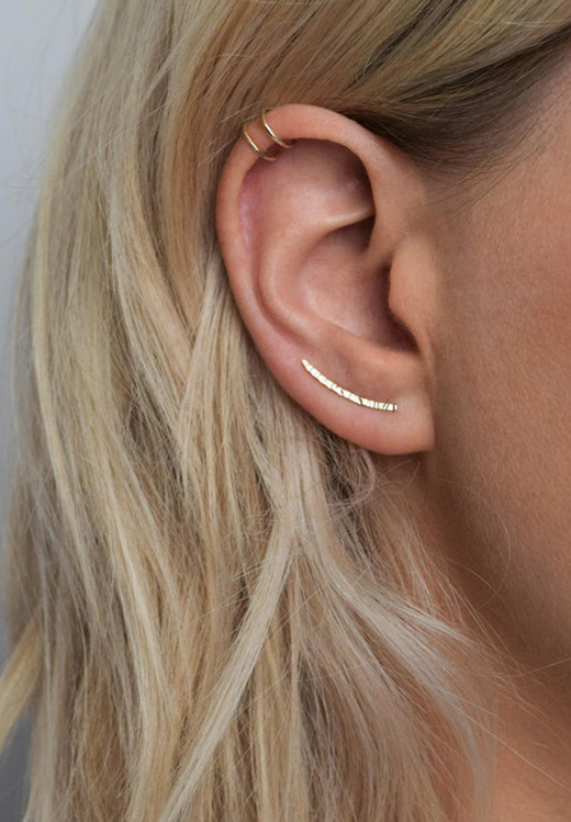 Минималистичные серьги, Roxi, 295 руб