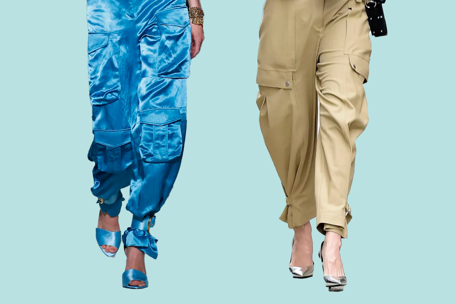 Модные женские брюки карго: как их носить в 2023 году