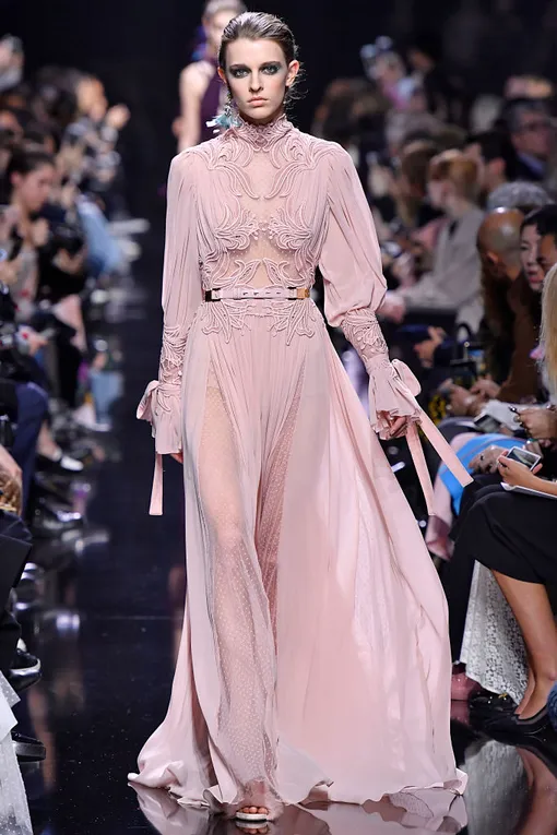 розовое платье Elie Saab