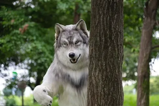 «Я с детства мечтал стать одним из них»: японец потратил 1,5 миллиона, чтобы выглядеть настоящим волком