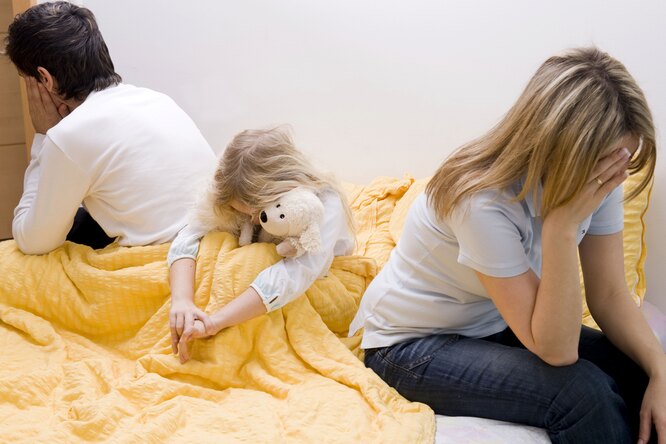 У детей после развода родителей вырабатывается меньше «гормона любви»